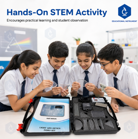 Light and Optics Demo Kit STEM Lab