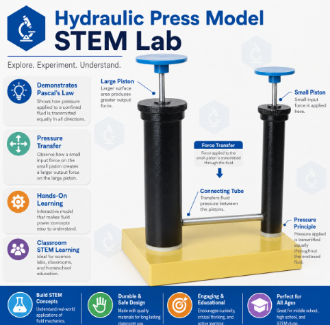 Hydraulic Press Model STEM Lab