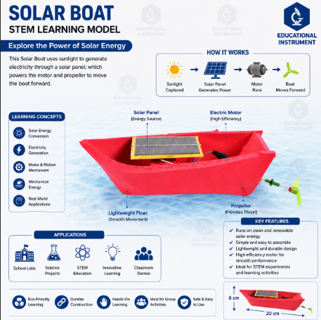 Solar Boat  STEM Lab