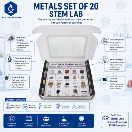Metals Set of 20   STEM Lab