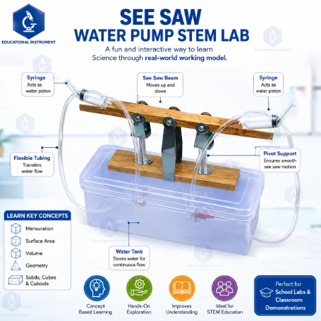 See Saw Water Pump STEM Lab