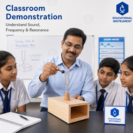 Tuning Fork with Resonance Box  STEM Lab