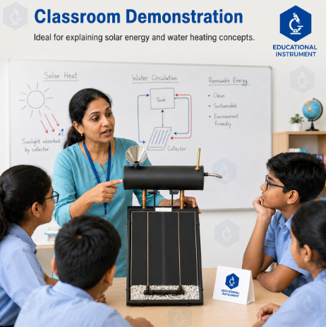 Solar Water Heater Model STEM Lab