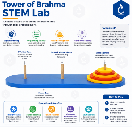 Tower of Brahma STEM Lab