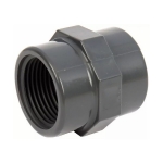 Straight Adaptor, female both ends